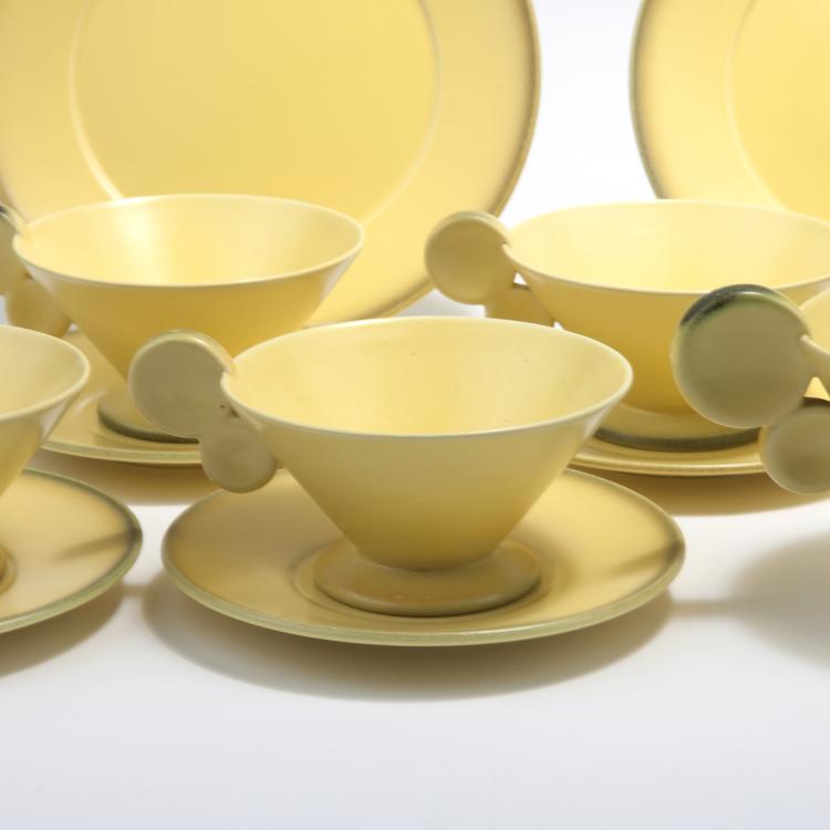 Bild 2 zu Objekt, Tea set, c1930, Margarete Heymann-Loebenstein, Hael-Werkst&auml;tten, Marwitz, 131B 315