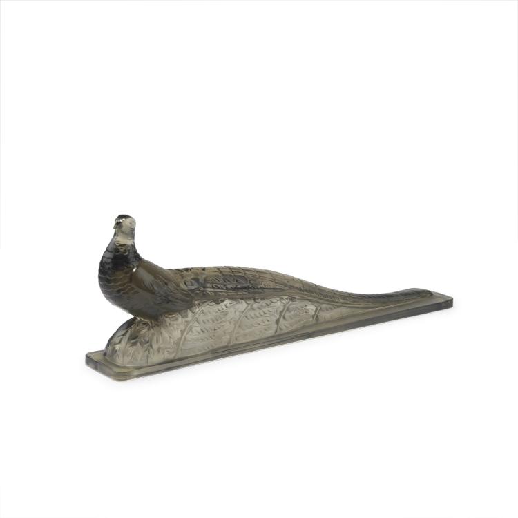 Hauptbild zu Objekt, Pheasant, c1930, Verlys; Verrerie des Andelys, 129 293
