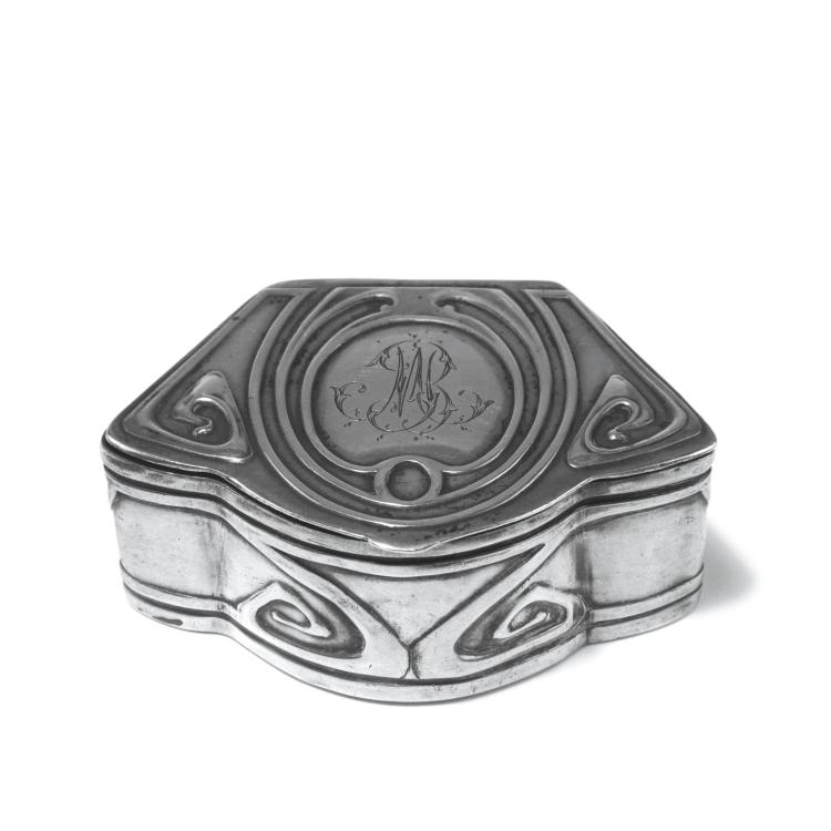 Hauptbild zu Objekt, Pillbox, 1901/02, Patriz Huber, Mayer, Mainz, 129 418