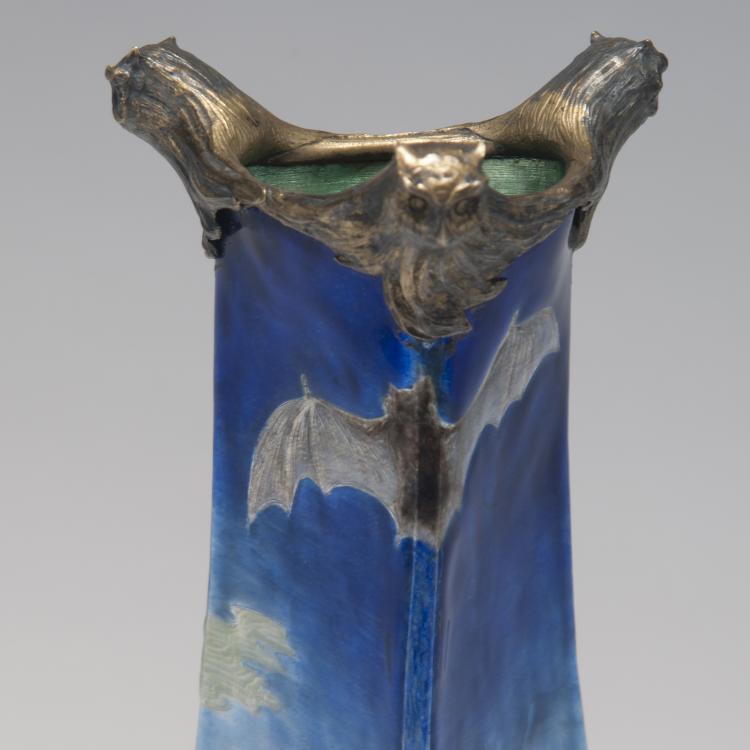 Bild 3 zu Objekt, Vase 'La Nuit', Modell f&uuml;r die Pariser Weltausstellung, 1900, Feuill&acirc;tre, Eug&egrave;ne, Paris, 129 409