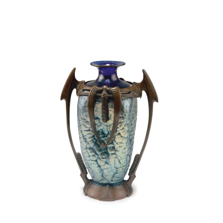 Hauptbild zu Objekt, Vase, c1900, L&ouml;tz Wwe., Klosterm&uuml;hle, 129 334