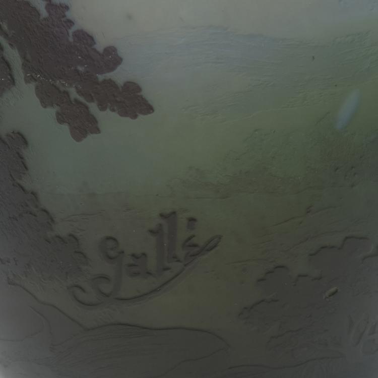 Bild 2 zu Objekt, 'Paysage alpin' vase, 1906-14, Gall&eacute;, Emile, Nancy, 129 172