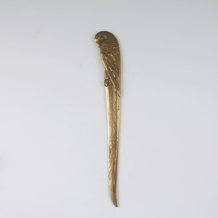 Hauptbild zu Objekt, 'Ara' paper knife, 1920s, Rischmann, 129 512