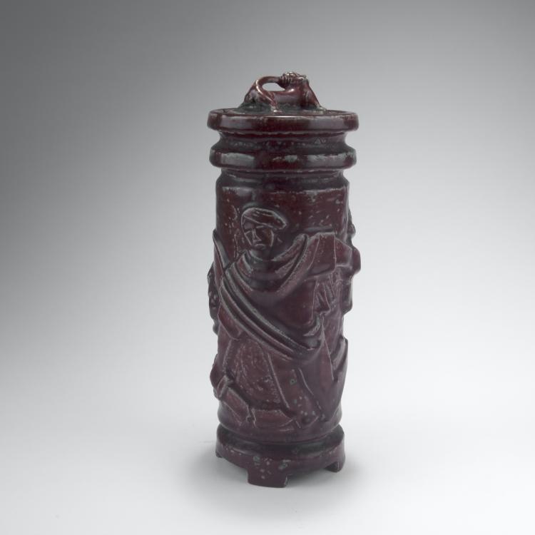 Bild 1 zu Objekt, Vase with cover, 1923-29, Jais Nielsen, Kopenhagen, KPM, 129 584