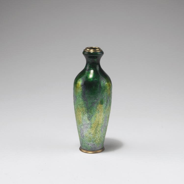 Hauptbild zu Objekt, Small vase, c1925, Faur&eacute;, Camille, Limoges, 129 482