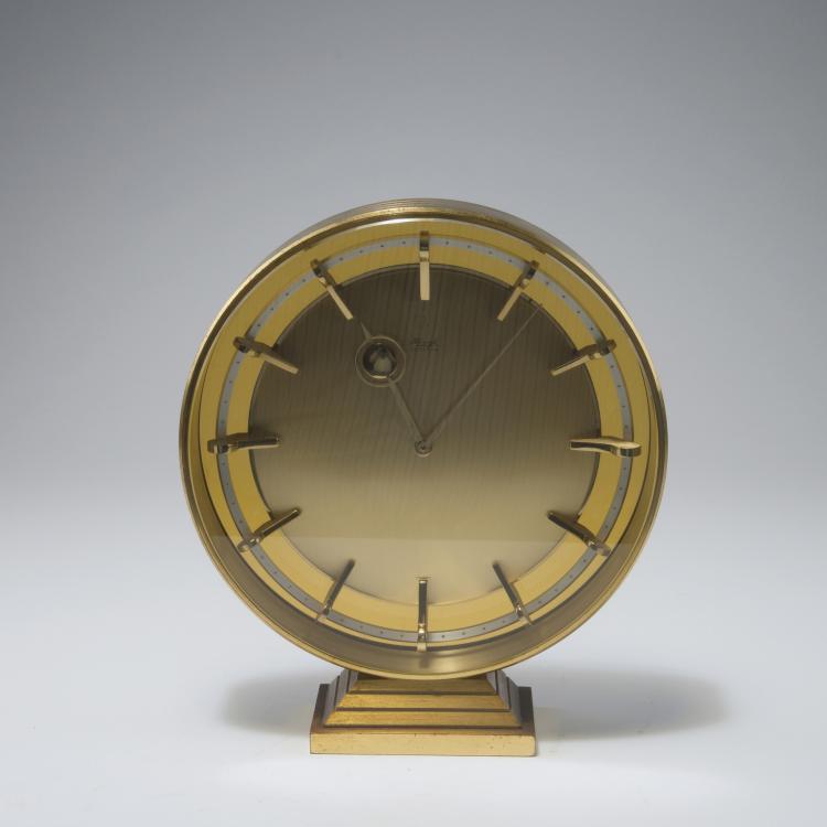 Hauptbild zu Objekt, 'Superia' table clock, c1935, Heinrich M&ouml;ller, Kienzle, Schwenningen, 129 456