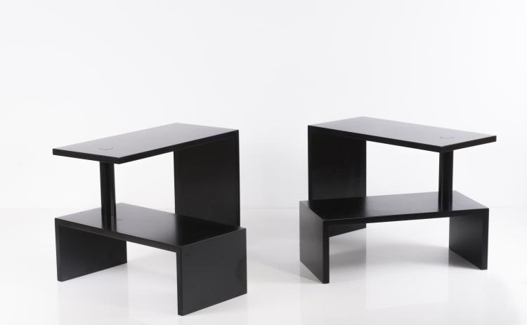 Bild 1 zu Objekt, Two 'Basello' side tables, 1987, Achille Castiglioni, Zanotta, Nova Milanese, 128B 595