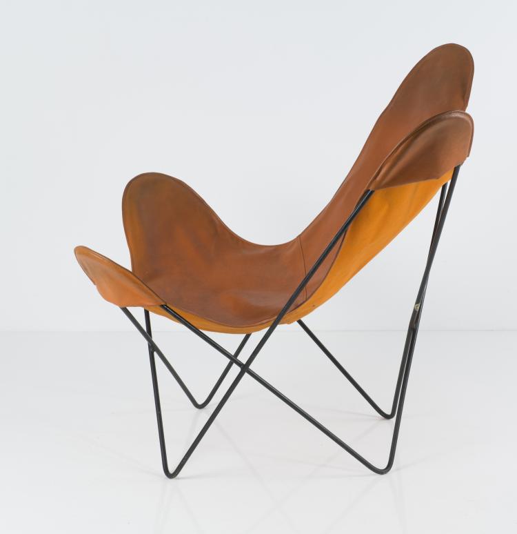 Bild 1 zu Objekt, 'Bat' - 'Butterfly' easy chair, 1938, Jorge Ferrari-Hardoy, Knoll International, New York (zugeschrieben), 131B 280