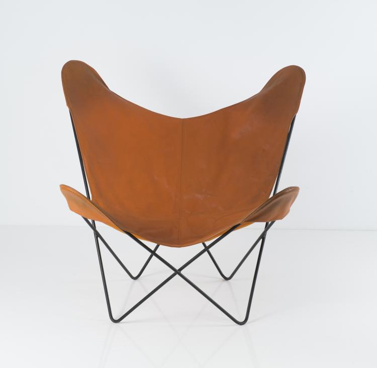 Bild 4 zu Objekt, 'Bat' - 'Butterfly' easy chair, 1938, Jorge Ferrari-Hardoy, Knoll International, New York (zugeschrieben), 131B 280