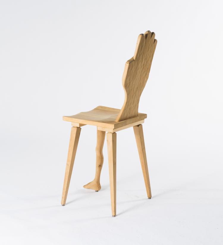 Bild 2 zu Objekt, 'Hand-Foot' chair, 1980s, Martin, Allschwil Michovsky, Michovsky, Martin, Allschwil, 131B 562
