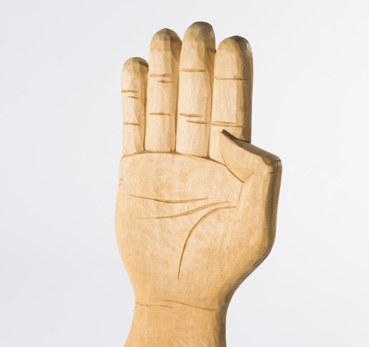 Bild 3 zu Objekt, 'Hand-Foot' chair, 1980s, Martin, Allschwil Michovsky, Michovsky, Martin, Allschwil, 131B 562