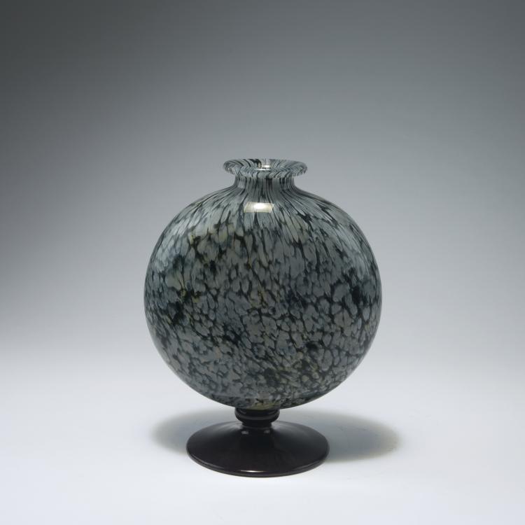 Bild 1 zu Objekt, 'Marbrines' vase, c1922-26, Schneider, Epinay-sur-Seine, 129 276