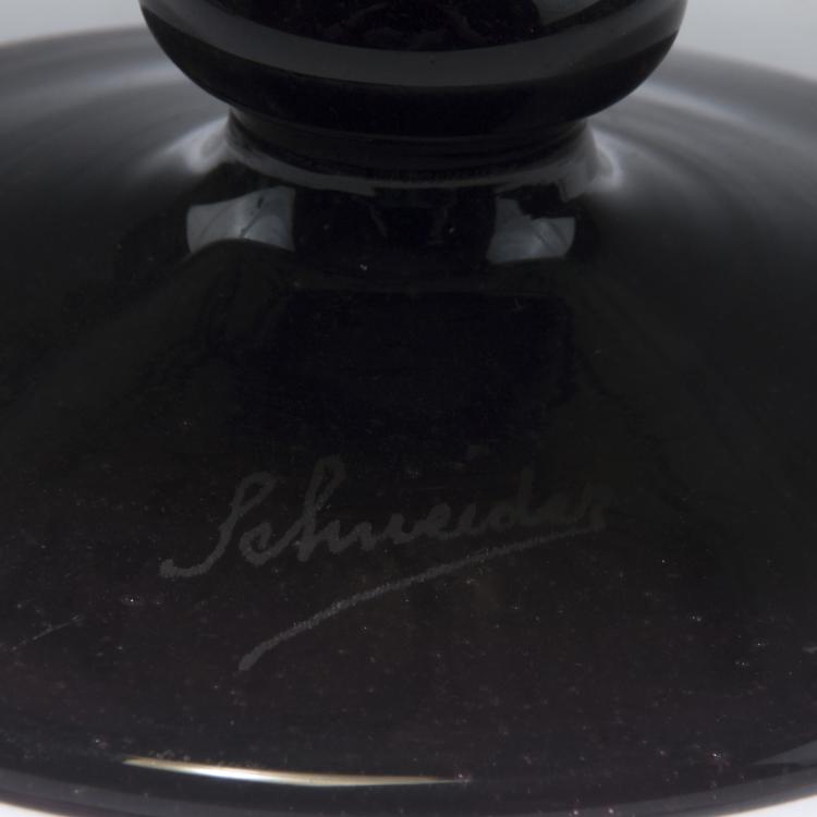 Bild 3 zu Objekt, 'Marbrines' vase, c1922-26, Schneider, Epinay-sur-Seine, 129 276