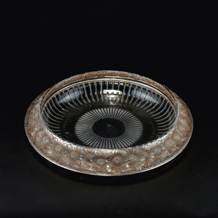 Hauptbild zu Objekt, 'Marguerites' bowl, 1941, Lalique, Ren&eacute;, Wingen-sur-Moder, 129 231