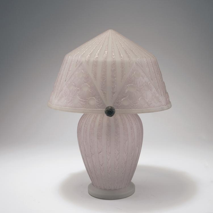 Hauptbild zu Objekt, Table light, c1930, Daum Fr&egrave;res, Nancy, 129 125