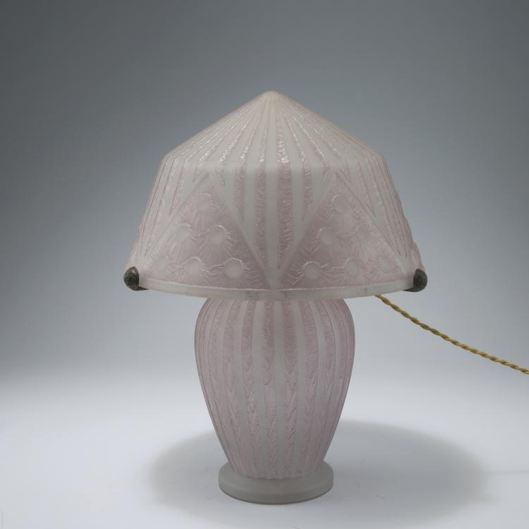 Bild 1 zu Objekt, Table light, c1930, Daum Fr&egrave;res, Nancy, 129 125