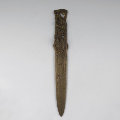 'Thistle' letter opener, c1900