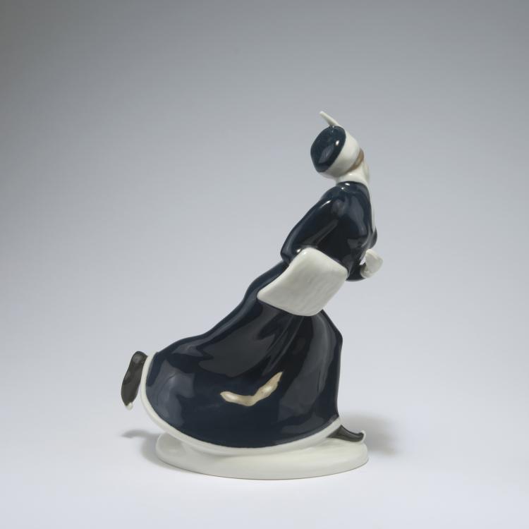 Bild 2 zu Objekt, Ice skater, 1911, Hermann Hubatsch, Berlin, KPM, 129 575