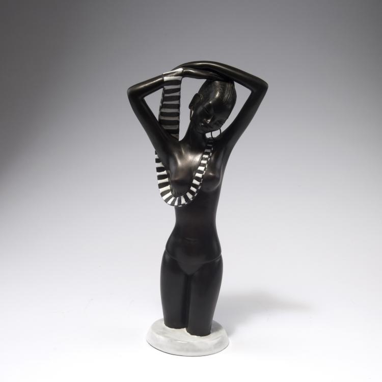 Bild 1 zu Objekt, African woman, c1950, Anzengruber, Leopold, Wien, 129 634