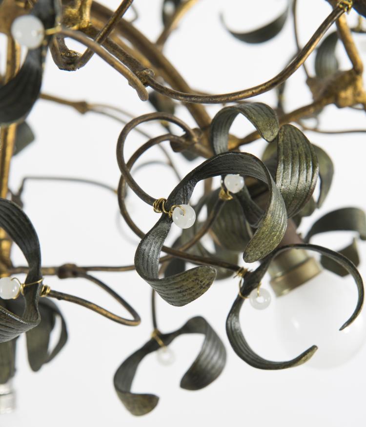 Bild 1 zu Objekt, Mistletoe light, c1900, Wien (zugeschrieben), 129 476