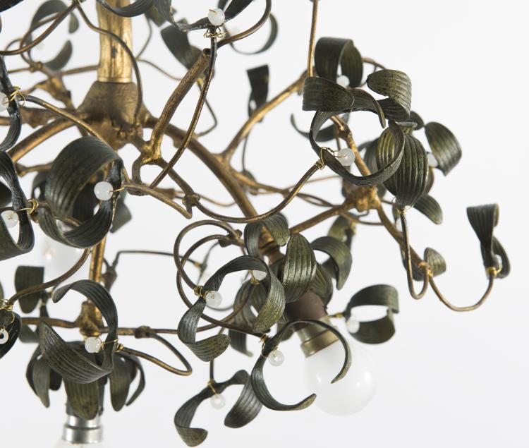 Bild 3 zu Objekt, Mistletoe light, c1900, Wien (zugeschrieben), 129 476