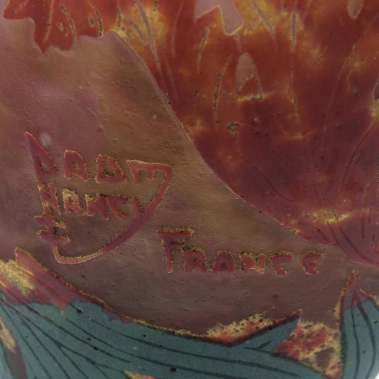 Bild 3 zu Objekt, 'Tulipes perroquet' vase, 1914-22 , Henri Berg&eacute;, Daum Fr&egrave;res, Nancy, 129 108