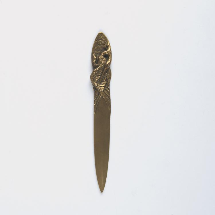 Hauptbild zu Objekt, 'Crane' paper knife, c1910, Frankreich, 129 496