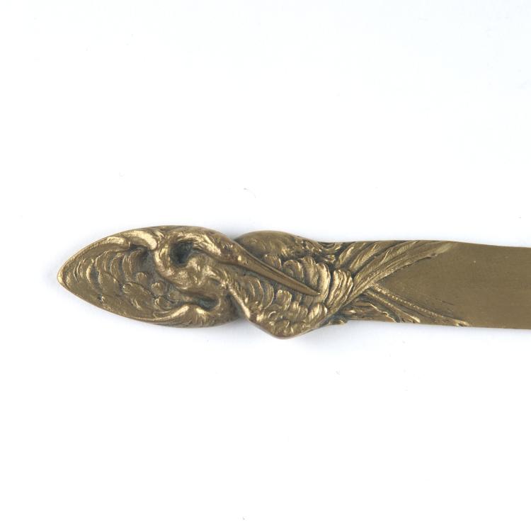Bild 1 zu Objekt, 'Crane' paper knife, c1910, Frankreich, 129 496