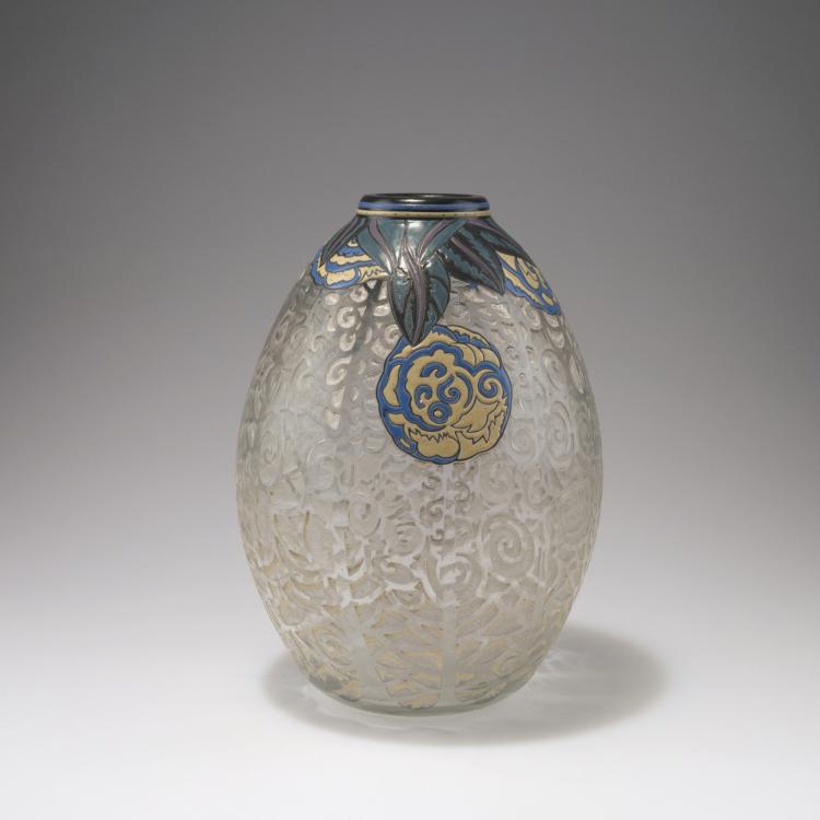 Hauptbild zu Objekt, Vase, c1925, Delatte, Andr&eacute;, Nancy, 129 135