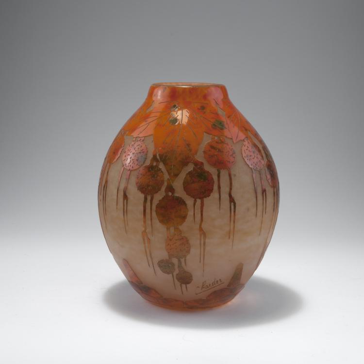 Bild 1 zu Objekt, 'Platanes' vase, 1927-28, Schneider, Epinay-sur-Seine, 129 281