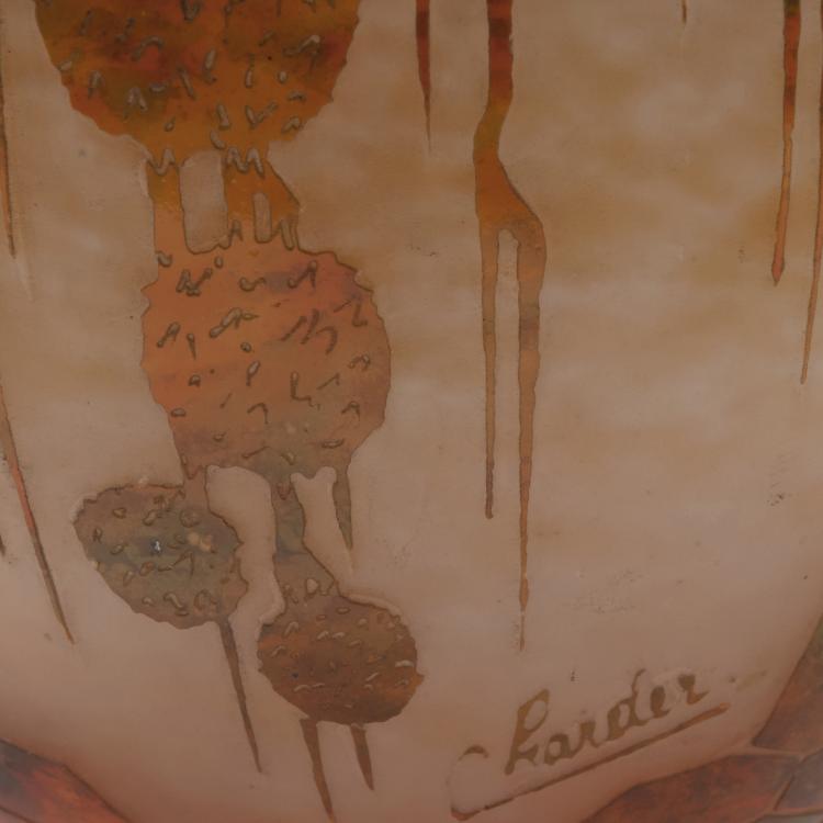 Bild 3 zu Objekt, 'Platanes' vase, 1927-28, Schneider, Epinay-sur-Seine, 129 281