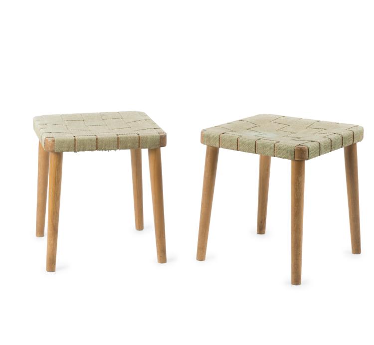 Hauptbild zu Objekt, Two stools, 1950s, Skandinavien, 131B 338