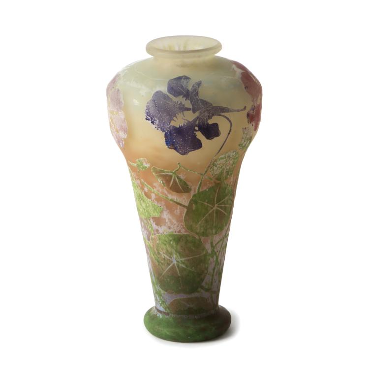 Bild 1 zu Objekt, 'Capucines, mouche' vase, c1910, Daum Fr&egrave;res, Nancy, 136C 66