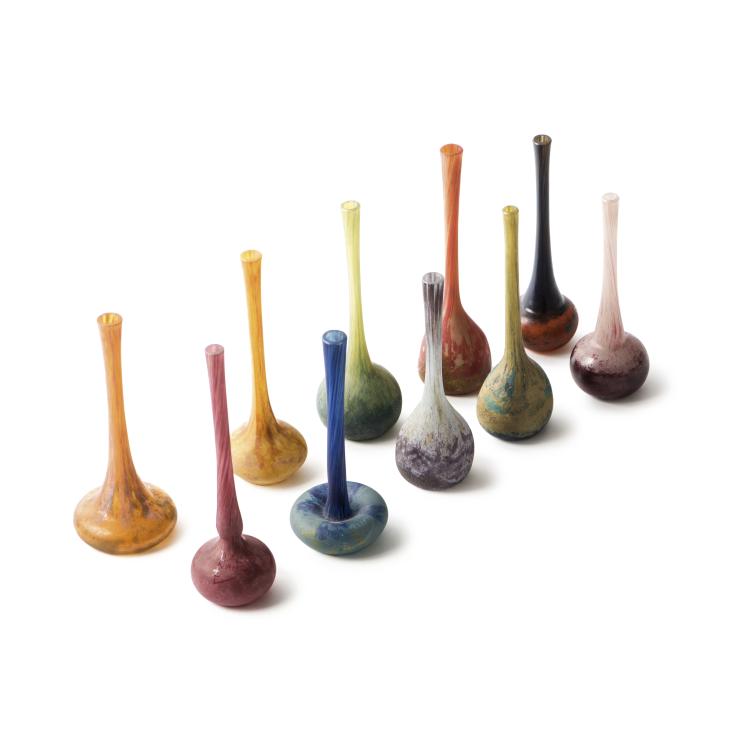 Hauptbild zu Objekt, Zehn Berluzen, 1910-15, Daum Fr&egrave;res, Nancy, 136C 74