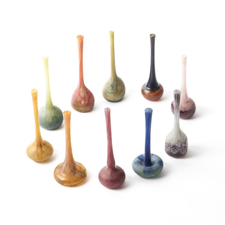 Bild 3 zu Objekt, Zehn Berluzen, 1910-15, Daum Fr&egrave;res, Nancy, 136C 74