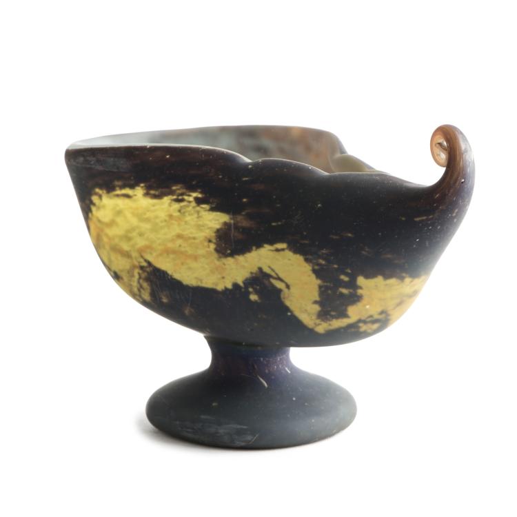 Hauptbild zu Objekt, Pokal 'Nautilus', 1910-15, Daum Fr&egrave;res, Nancy, 136C 86