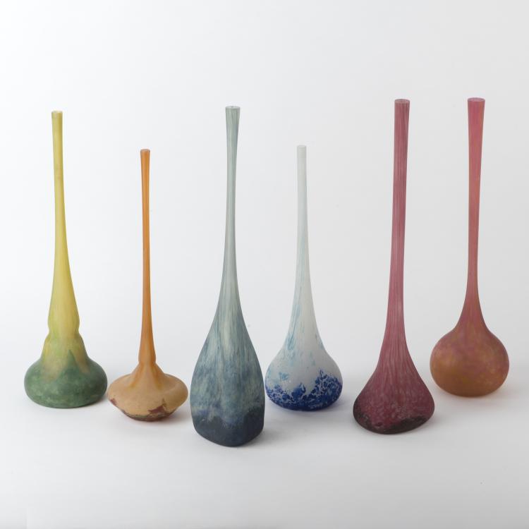 Bild 4 zu Objekt, Sechs Berluzen, 1910-15, Daum Fr&egrave;res, Nancy, 136C 82