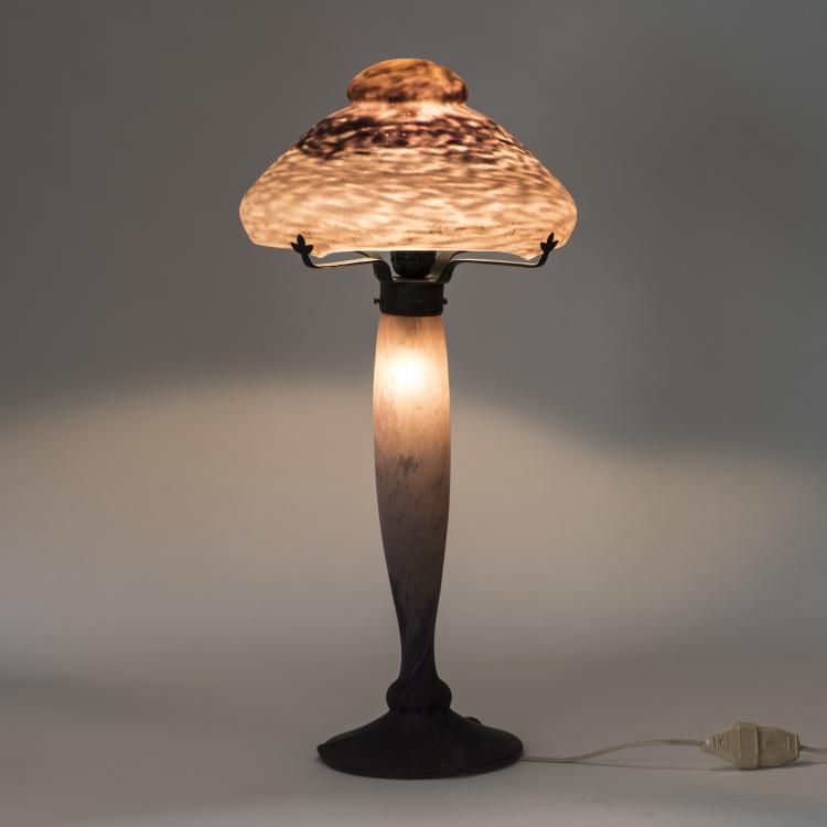 Bild 5 zu Objekt, Table light, c1910, Daum Fr&egrave;res, Nancy, 136C 68