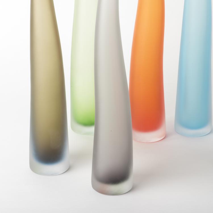 Bild 3 zu Objekt, Acht Vasen 'Bambu', 1998, Laura Diaz de Santillana, Arcade, Murano, 136C 109