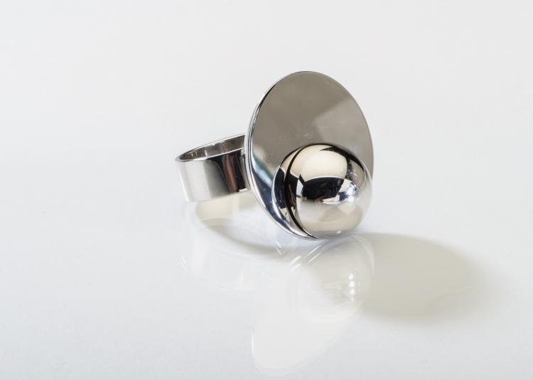 Hauptbild zu Objekt, Kinetic ring, 1971, Friedrich Becker, 136C 32