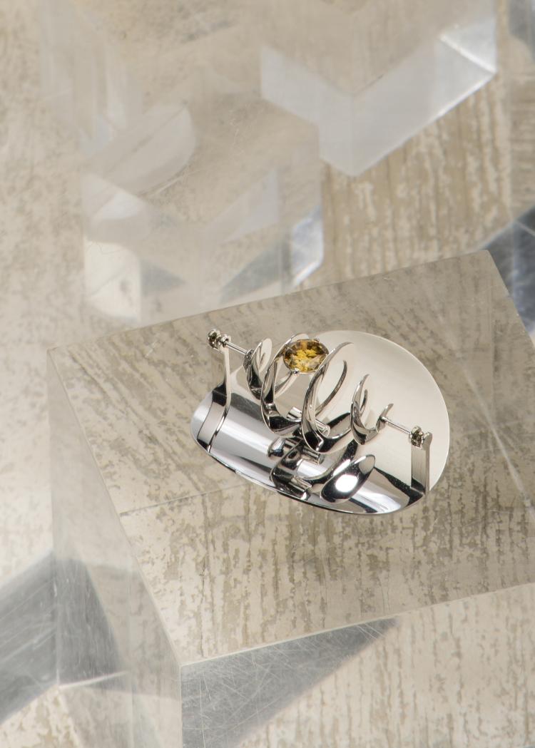 Hauptbild zu Objekt, Kinetische Brosche, 1966, Friedrich Becker, 136C 18