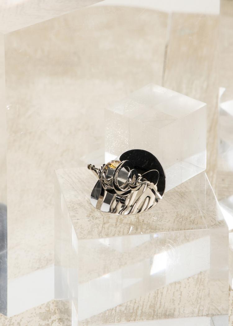 Bild 1 zu Objekt, Kinetische Brosche, 1966, Friedrich Becker, 136C 18