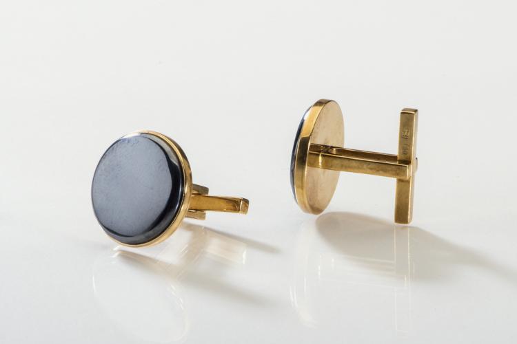 Hauptbild zu Objekt, Paar Manschettenkn&ouml;pfe, Friedrich Becker, 136C 28