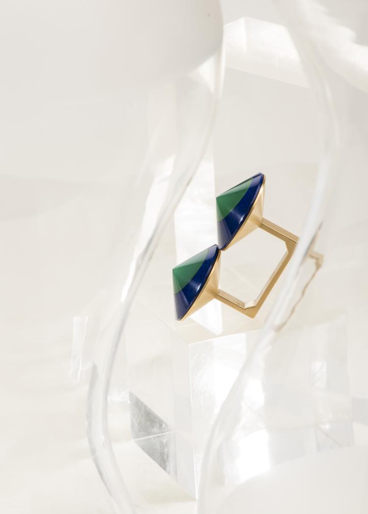 Bild 2 zu Objekt, Kinetic didactyl ring, 1996, Friedrich Becker, 136C 54