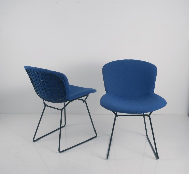 Bild 1 zu Objekt, Four '420-3' side chairs, 1954, Harry Bertoia, Knoll International, New York, 131B 368