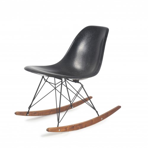 'Plastic side chair on Rocking Base', 1950-53