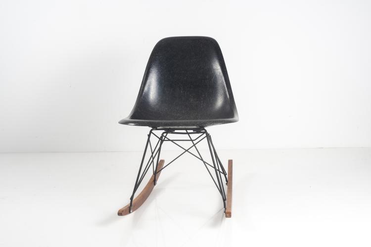 Bild 1 zu Objekt, 'Plastic side chair on Rocking Base', 1950-53, Miller, Herman, Zeeland, 131B 335