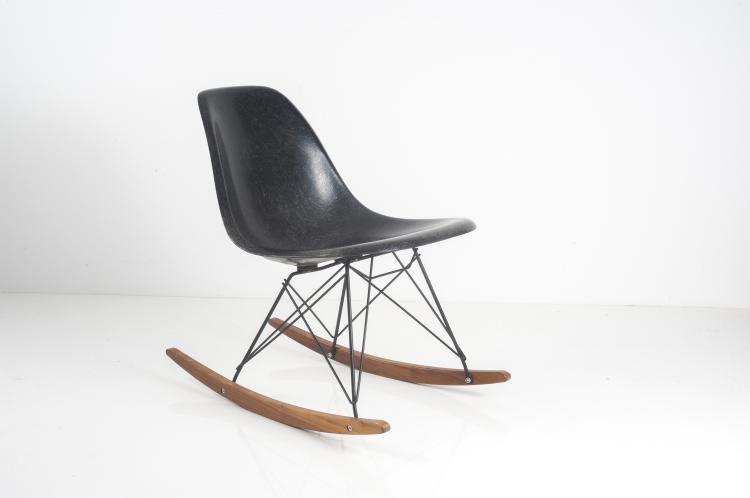 Bild 3 zu Objekt, 'Plastic side chair on Rocking Base', 1950-53, Miller, Herman, Zeeland, 131B 335