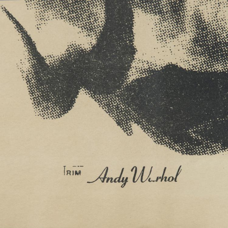 Bild 2 zu Objekt, 'Cow' (Wallpaper, La Biennale), about 1976, Andy Warhol, 130B 300