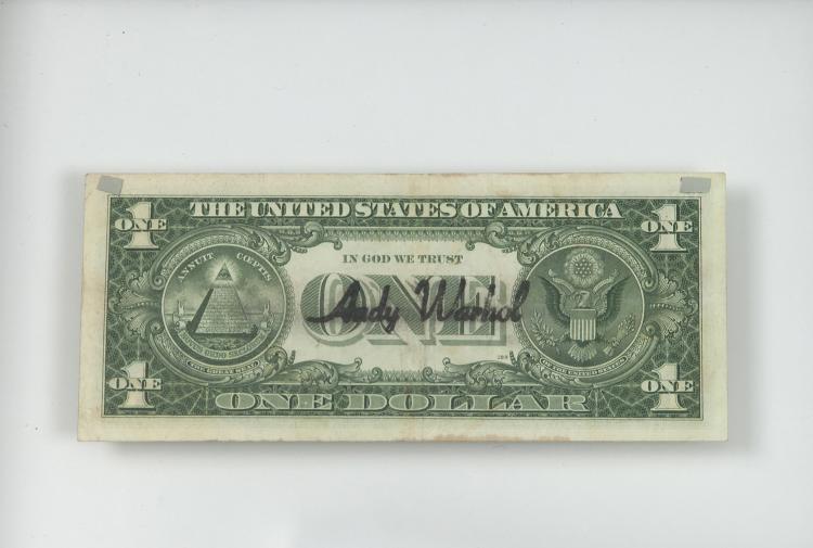 Bild 1 zu Objekt, 'One Dollar', 1981 (postmark), Andy Warhol, 130B 297